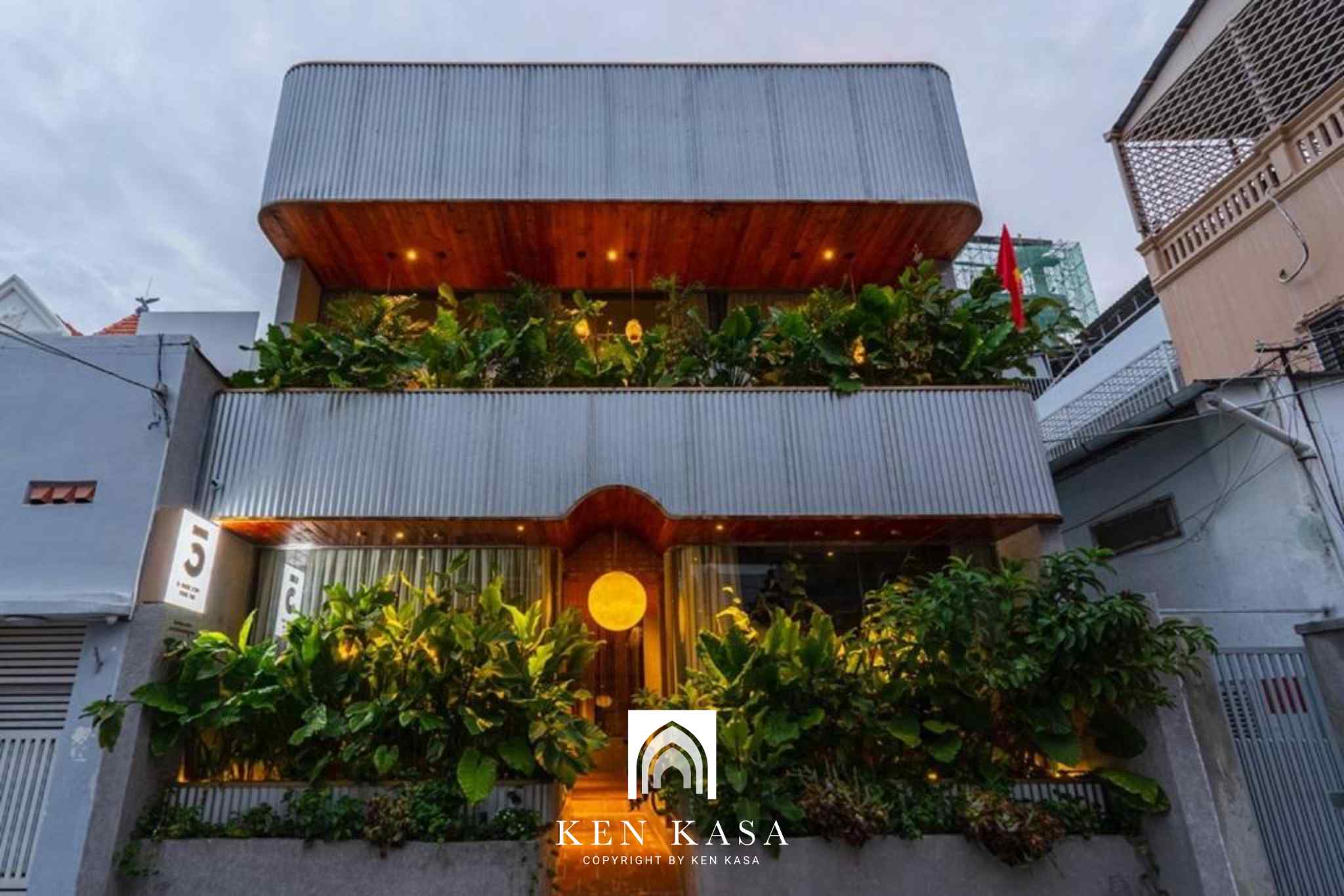 Mẫu nhà homestay trong phố 5 homestay Vũng Tàu 